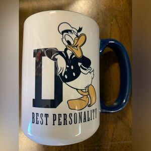 Disney Donald Duck Mug - White and Navy